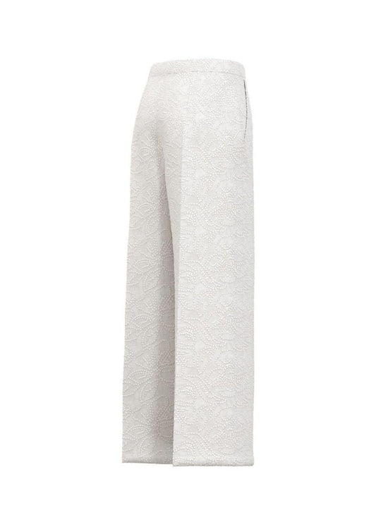 Emme Marella Women's Trousers Emmtempra White