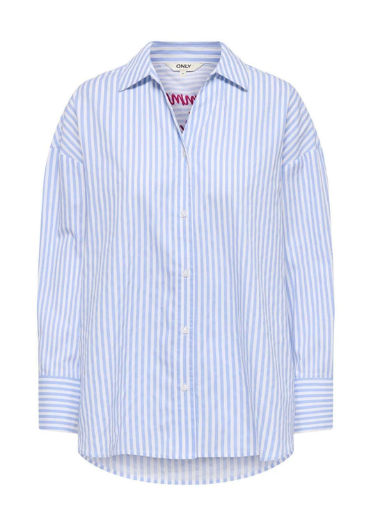 Only - Women's Brunnera Blue Shirt