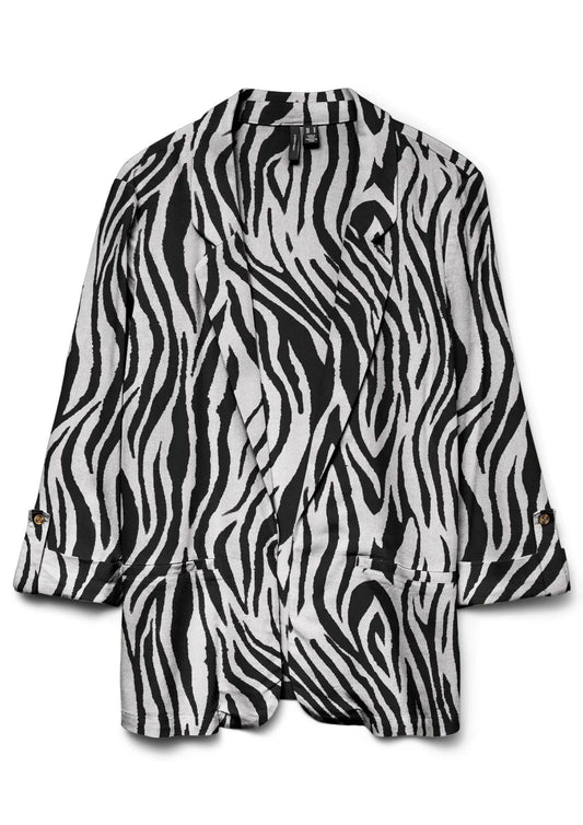 Vero Moda - Women's Jesmilo Zebra Jacket