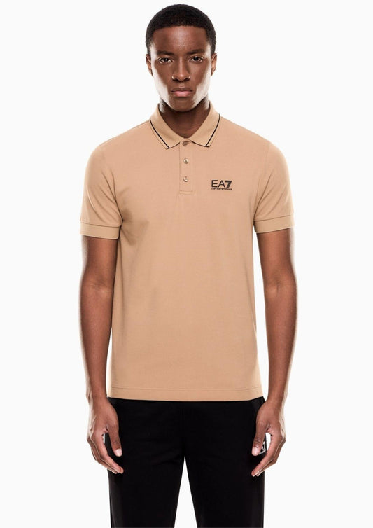 EA7 Emporio Armani - Polo Uomo Beige