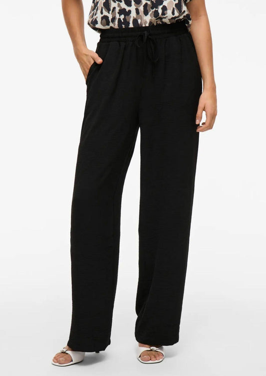 Vila Women's Trousers Vijosa Black