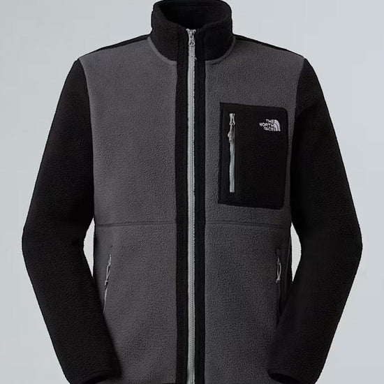 The North Face Giacca in pile Yumiori con cerniera integrale Uomo Anthracite Grey TNF Black Monument Grey NF0A883R WVO THE NORTH FACE 