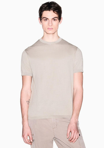 Armani Exchange - Maglia Uomo Beige