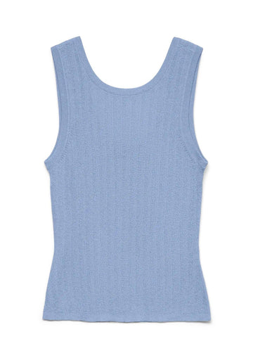Vero Moda - Canotta Donna Secret Blu Brunnera