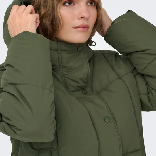 Jacqueline De Yong Giacca Invernale Donna Wonder Verde 15353998 Ivy Green JACQUELINE DE YONG 