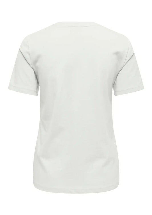 Only - Women's Filizza White T-Shirt