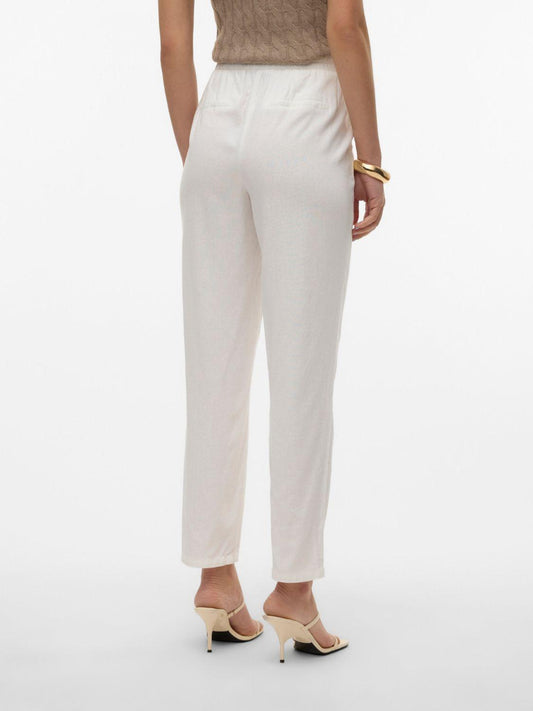 Pantaloni Donna Bianco