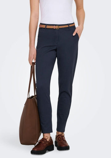 Jacqueline De Yong - Pantalone Donna Chicago Blu