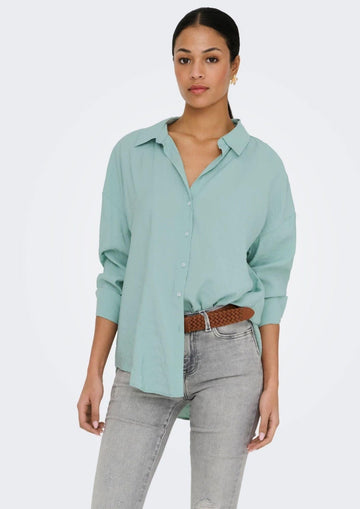 Only Camicia Donna Zazima Blu Ether