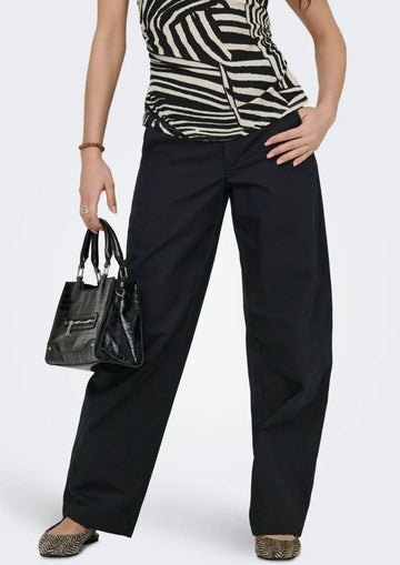 Jacqueline De Yong - Pantalone Donna Nero