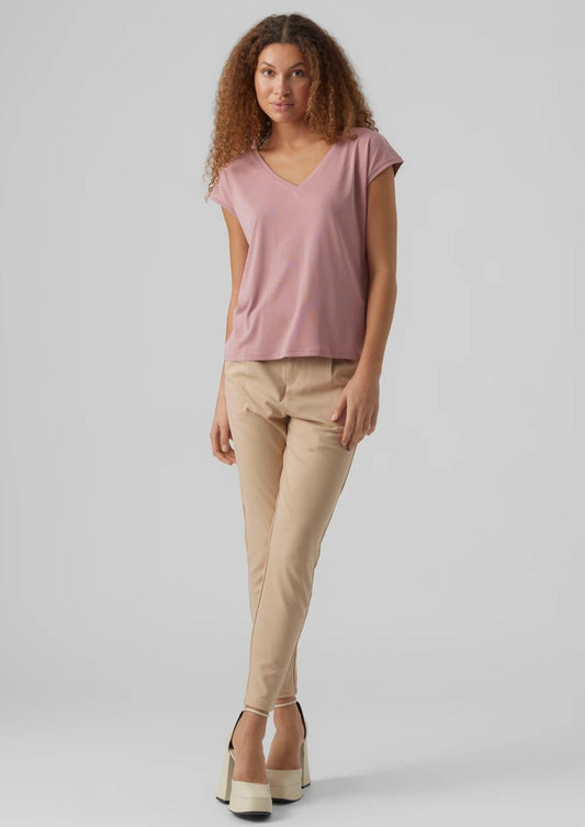 Vero Moda Women's Filli Pink Top