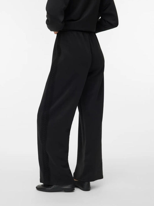 Vero Moda Women's Black VMInima Tracksuit Bottoms
