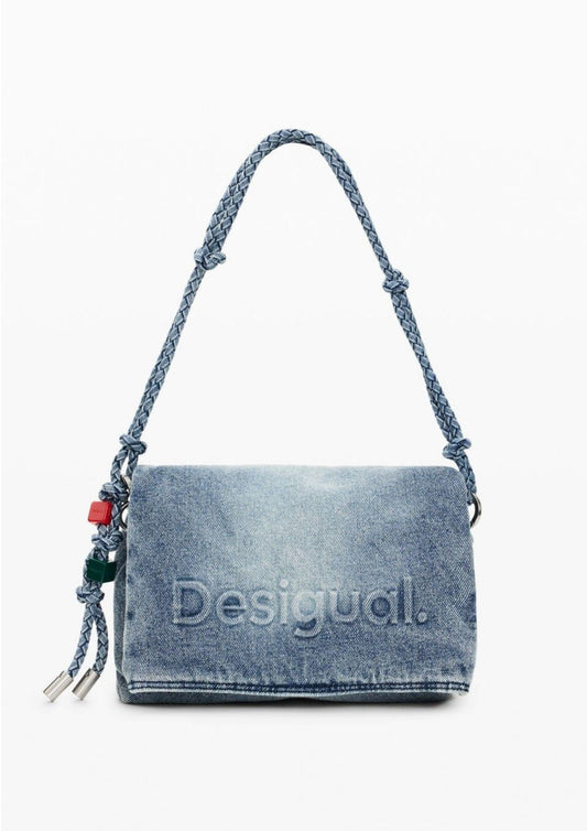 Desigual - Women's Bag Half Logo Denim Venecia 4.0 Light Denim