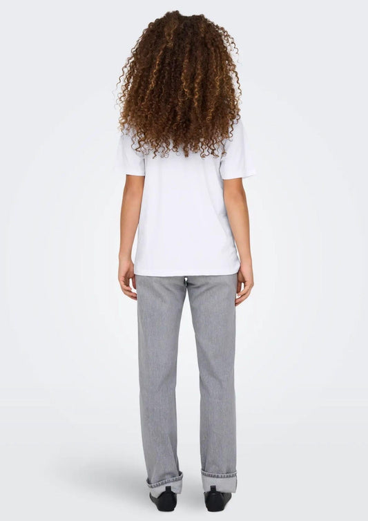 Women's Burst White T-Shirt
