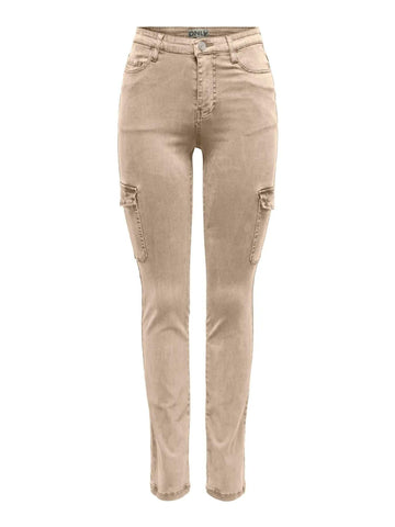 BRANDY Pantaloni Cargo Donna Humus
