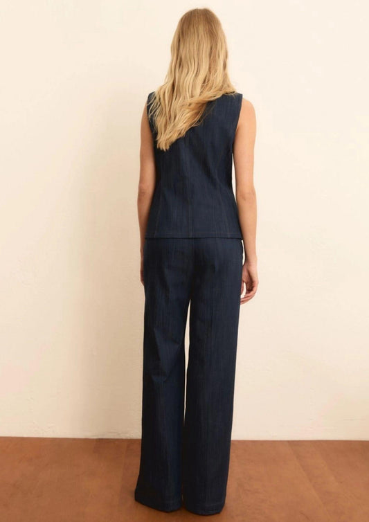 Emme Marella - Women's Khaki Blue Vest