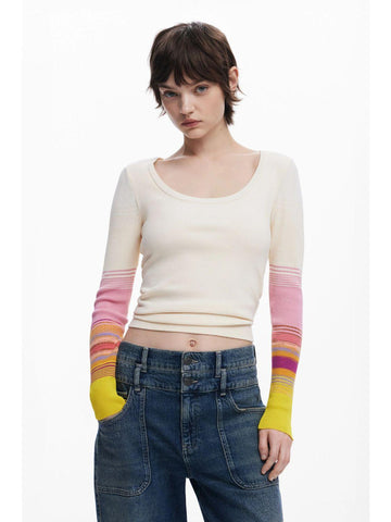 Desigual T-Shirt Donna Churchhill Hill Bianco