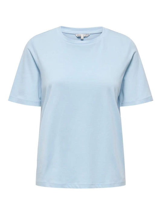 Only - Women's T-Shirt Cashmere Blue
