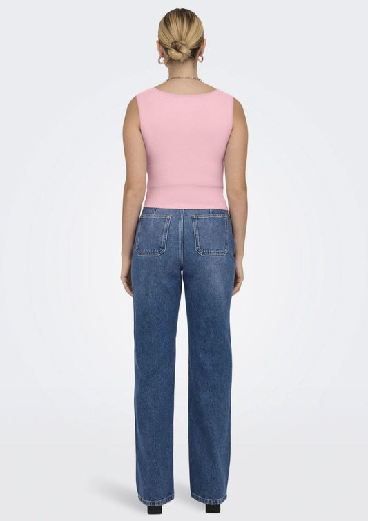 Only - Women's Easy Pink Tank Top