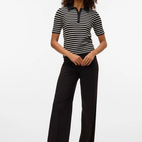 Vero Moda Pantalone Donna Texas Nero 10334103 Black VERO MODA 
