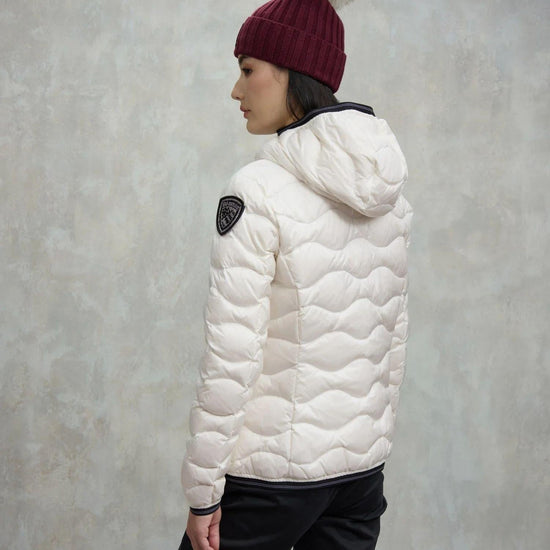 Blauer Piumino Donna Camelia Bianco ottico BLDC03095 6047 100 BLAUER 