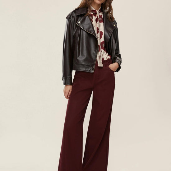 Emme Marella Blusa in twill stampato Fulvia Donna Panna 2525116141200 006 EMME MARELLA 