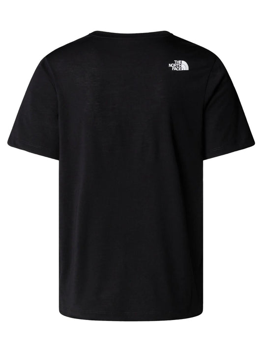 T-Shirt Foundation Abstract Graphic Uomo Nero