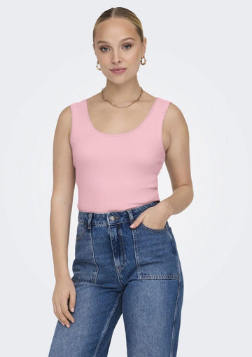 Only - Canotta Donna Easy Rosa
