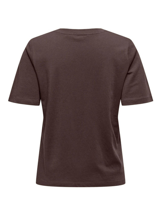 T-shirt Donna Seal Brown