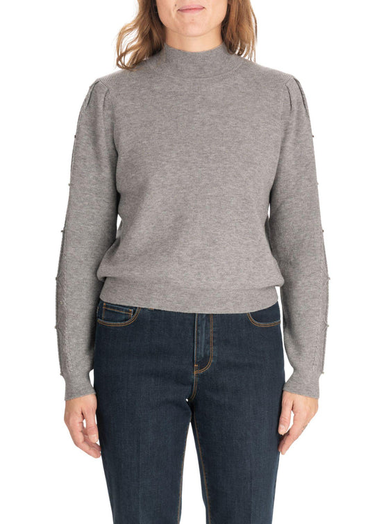 Maglia Donna Grigio Melange