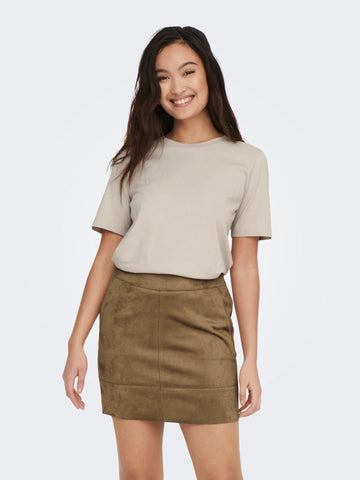Only - T-Shirt Donna Silver Lining