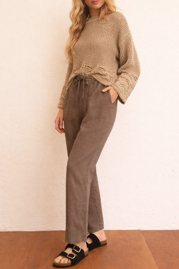 Emme Marella - Pantalone Donna sauna Tortora