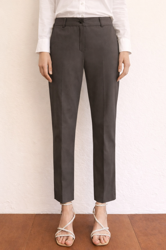 Emme Marella - Women's Military Green Svelto Trousers