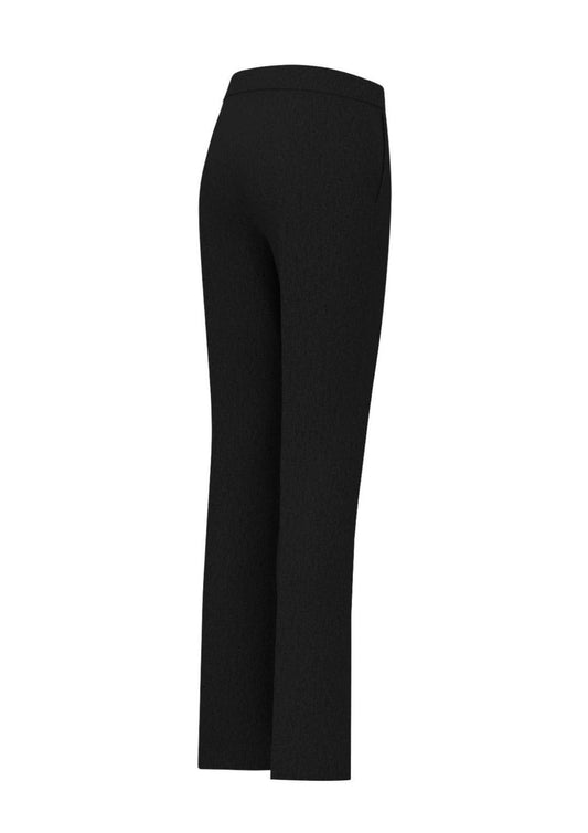 Emme Marella Women's Micron Trousers Black