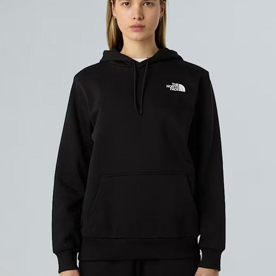 The North Face Felpa con cappuccio Simple Dome Donna TNF Black NF0A89EY JK3 THE NORTH FACE 