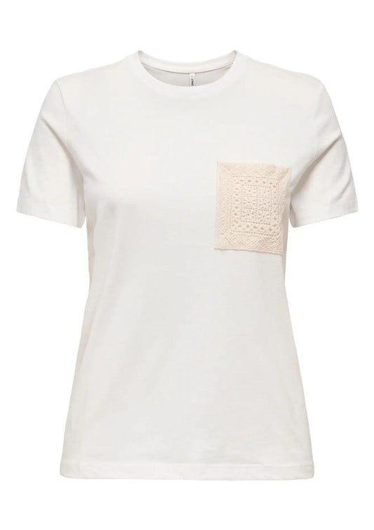 Only - Women's T-Shirt Enja White