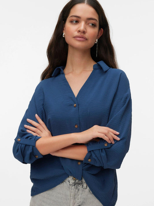 Vero Moda Camicia Donna Dark Denim VMIzzy