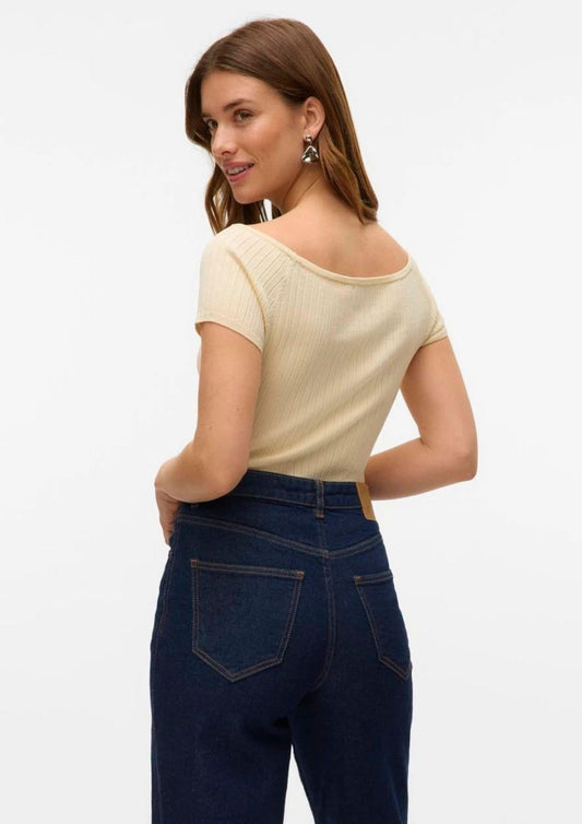 Top Donna Bianco Crema