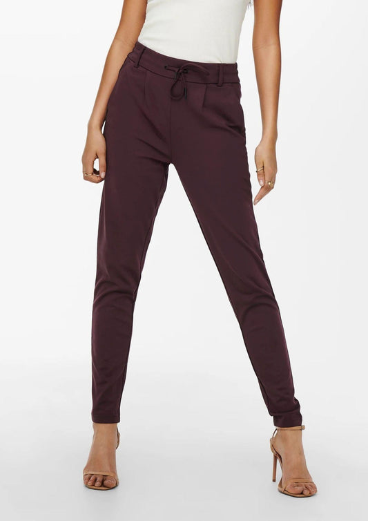 Pantaloni Donna Poptrash Bordeaux