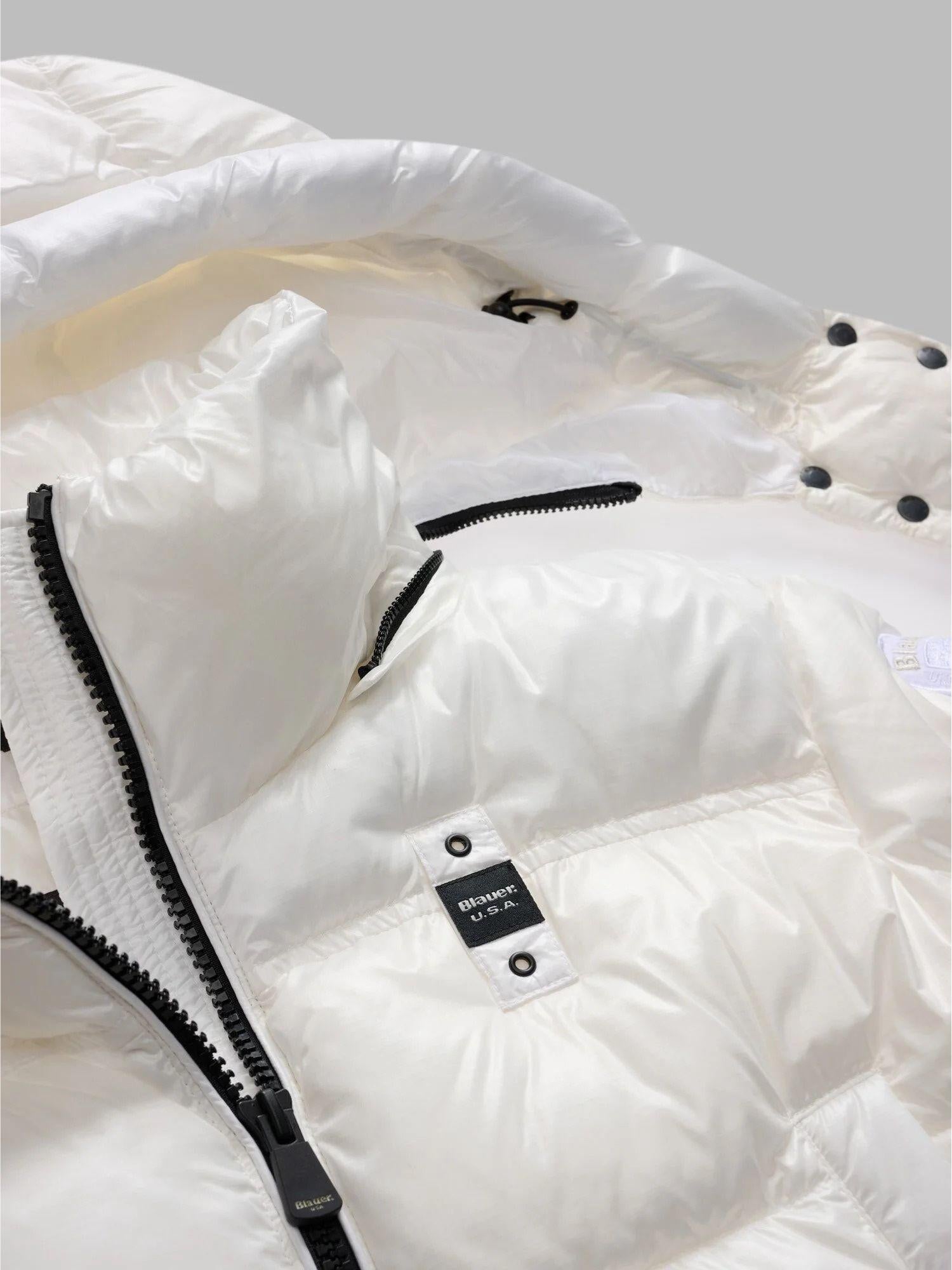Blauer Giacca Invernale Donna Gloria Bianco Ottico BLDC02170 6648 100 BLAUER 