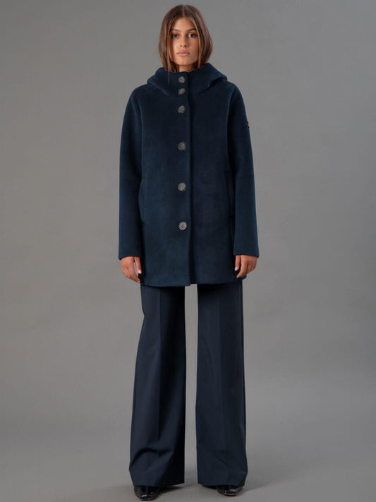 Rihunik Giacca Invernale Donna Blu