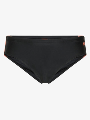 Costume Slip Stripe Fluo Uomo Nero