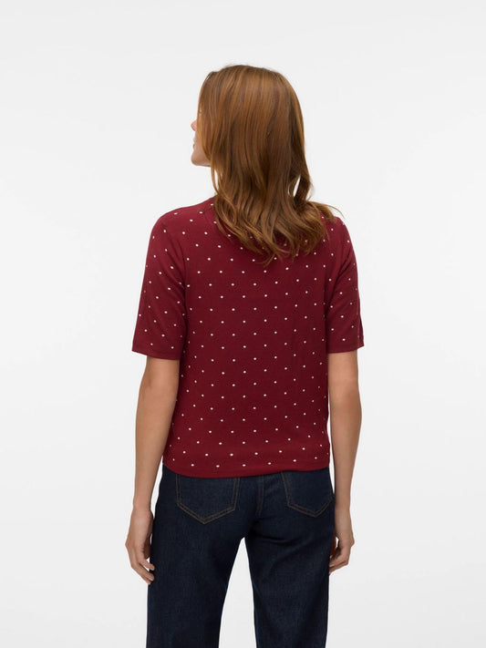 Vero Moda VMSABA Pullover Donna Syrah