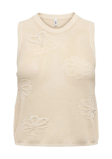 Only - Canotta Donna Ivy Bianco