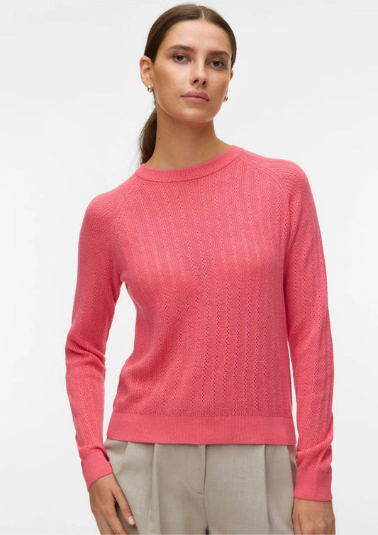 Vero Moda - Women's Pullover Newlex Coral