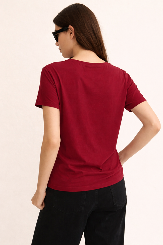 Emme Marella - Women's Fervida Red T-Shirt