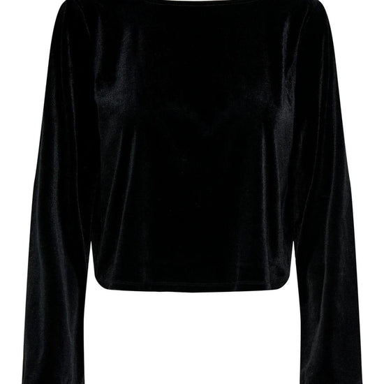 Jacqueline De Yong Maglia Donna Victory Nera 15363518 Black BOW JACQUELINE DE YONG 