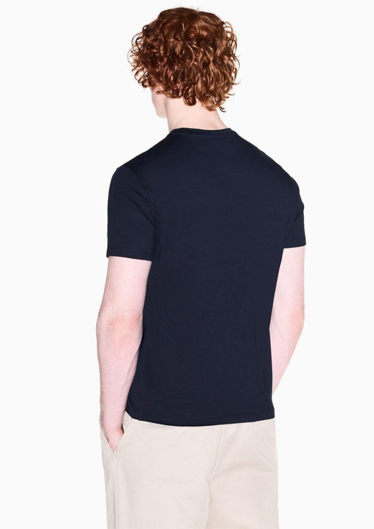 Armani Exchange - Maglia Uomo Blu Navy