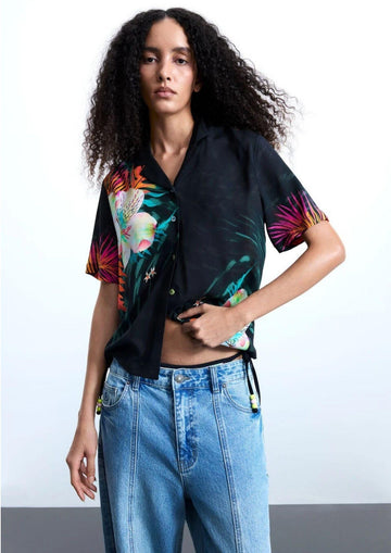 Desigual - Camicia Donna Camswim Daikiri Multicolore