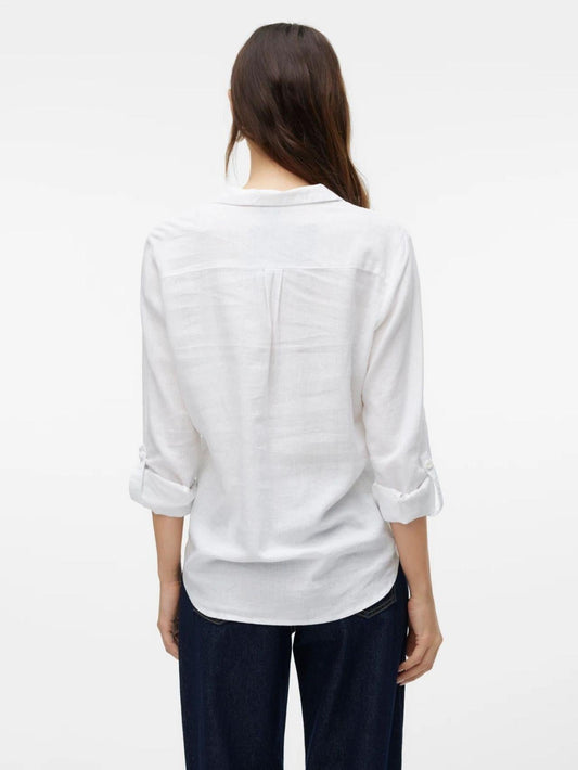 Vero Moda Women's Linn White Shirt